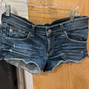 AG Adriano Goldschmied Blue Jean Shorts